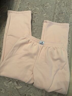 Parke pink boxer sweatpants